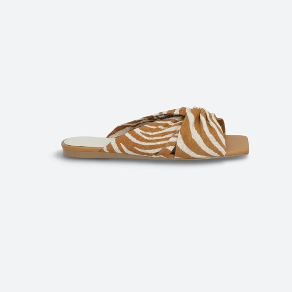 SANCTUARYFlamingo Knotted Leather Slide